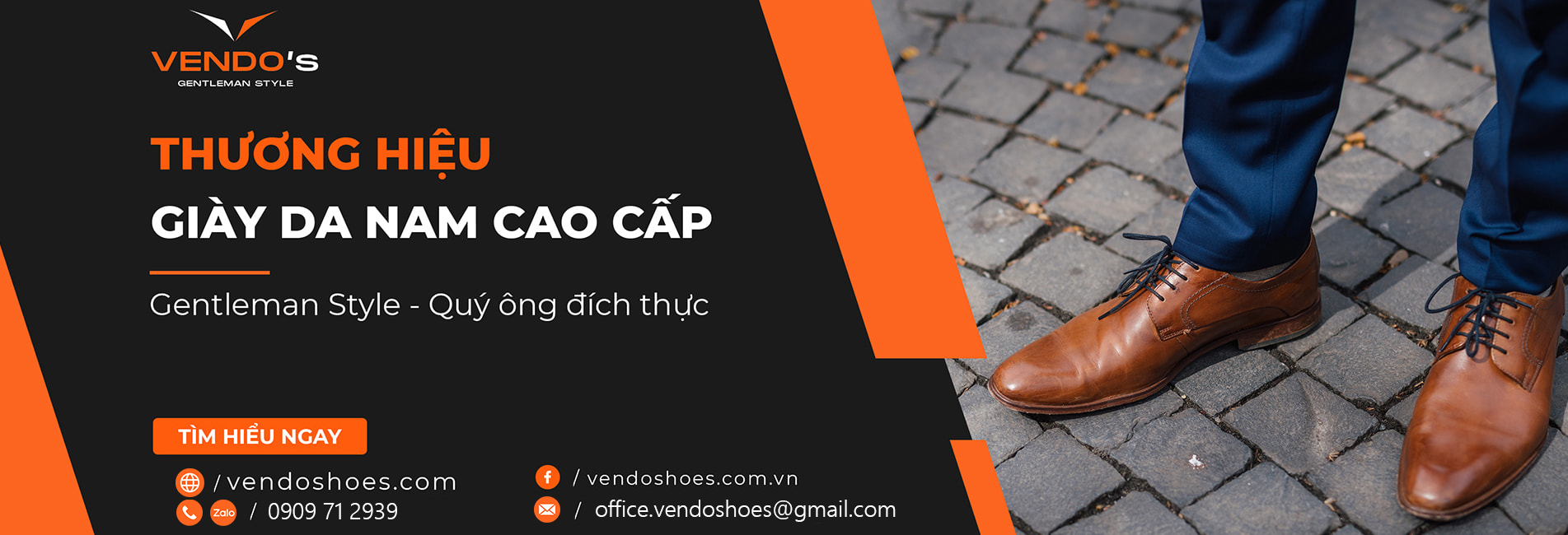 Thương hiệu giày da nam cao cấp Vendo's